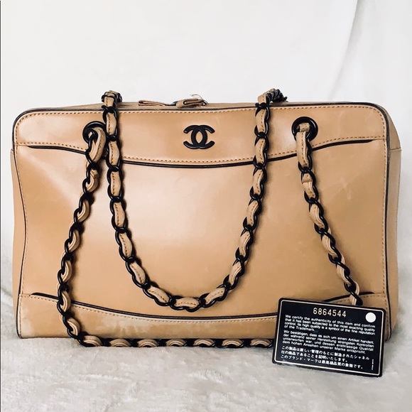 CHANEL Handbags - Authentic CHANEL Calfskin Doctors Boston Satchel